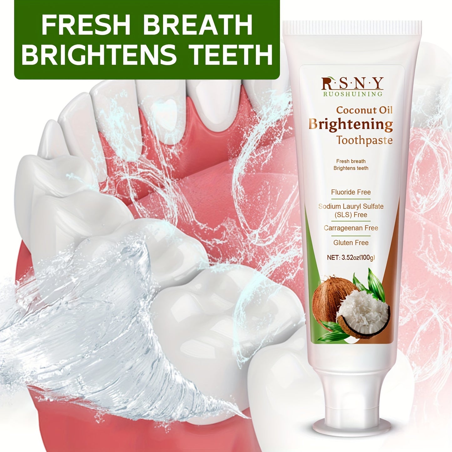 Coconut Oil Toothpaste