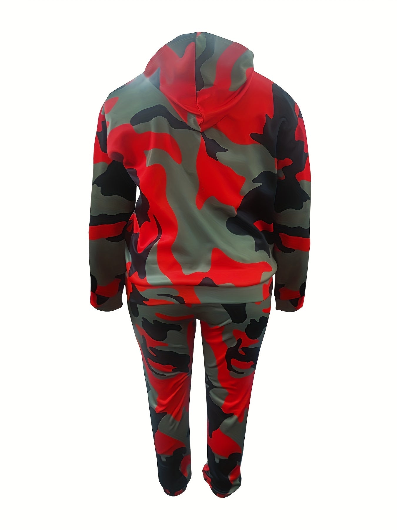 Sivasti3 Camo Print Tracksuit Set