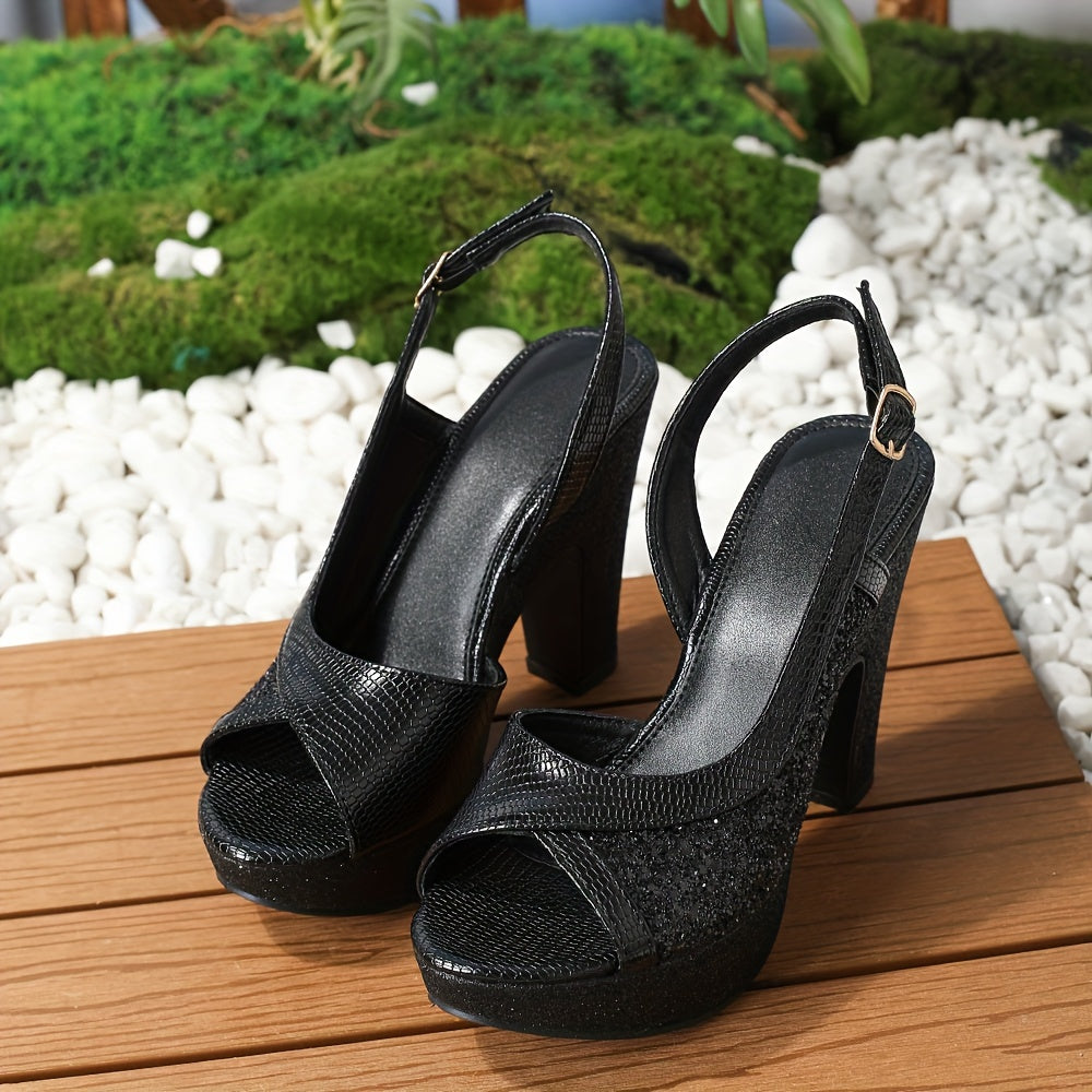 Roslyn3 Chunky Heel