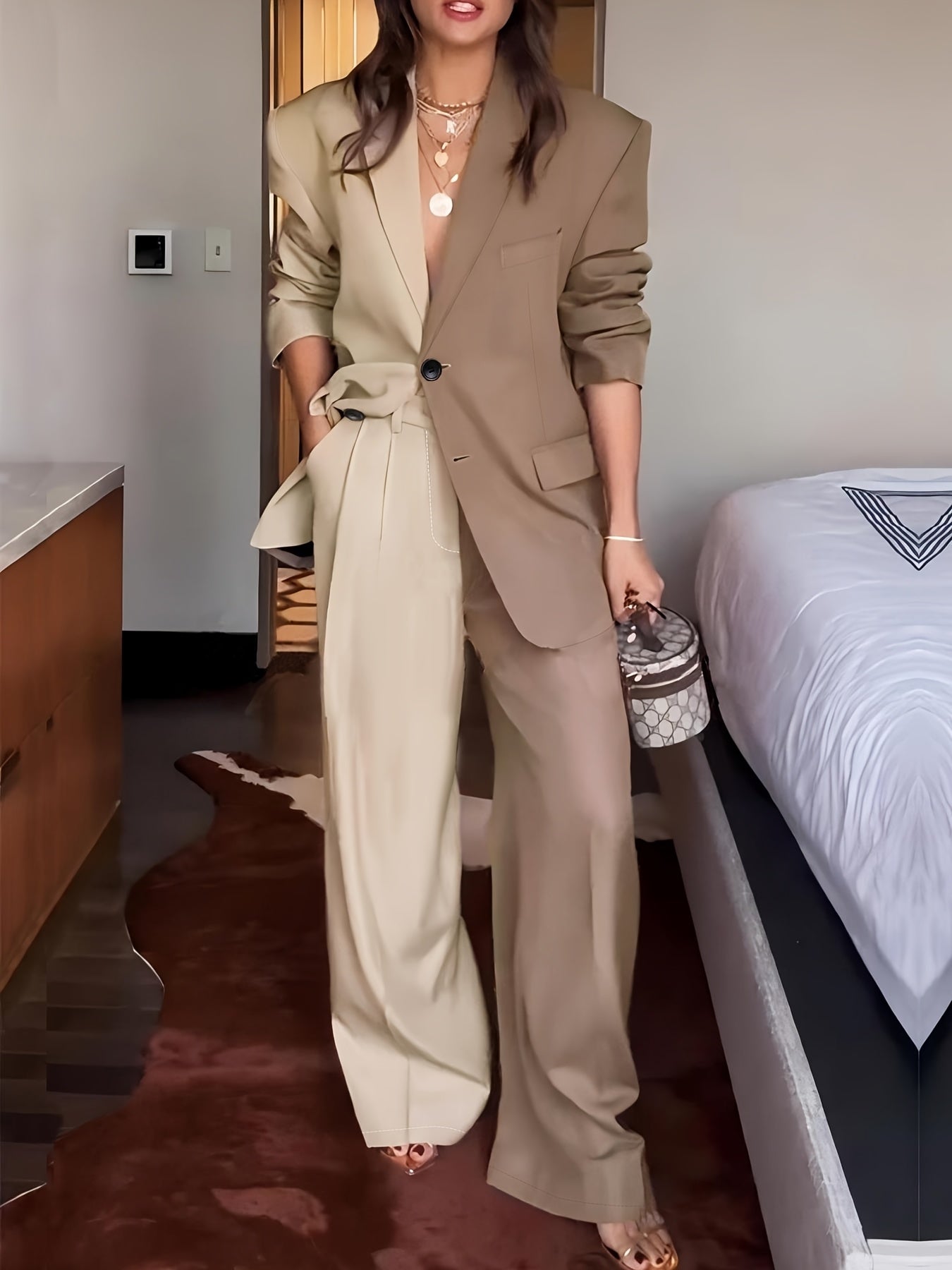 Antigone Two-piece Suit Set