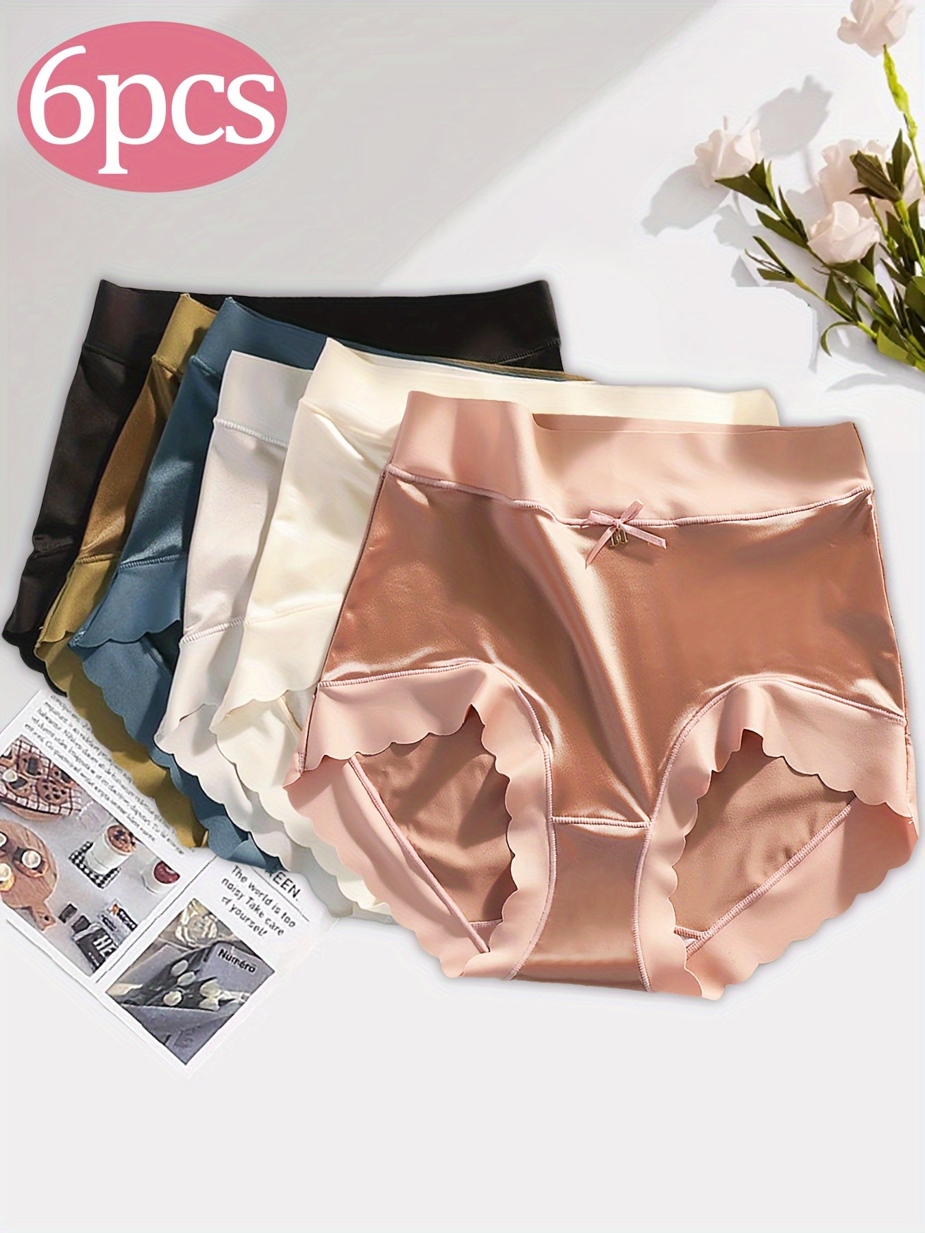 Eve High-Waist Stretchy Elastic Panties