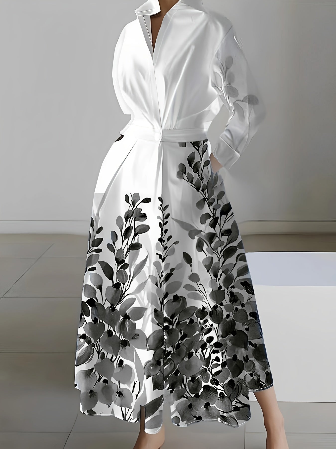 Ourania Printed Dress