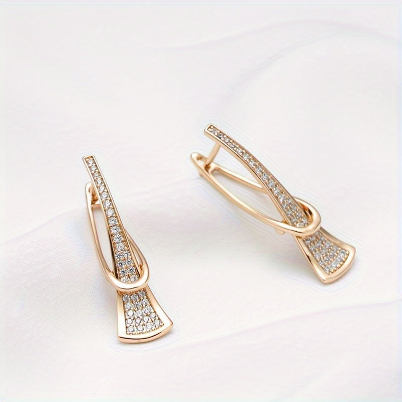 Faten Zirconia Dangle Earrings