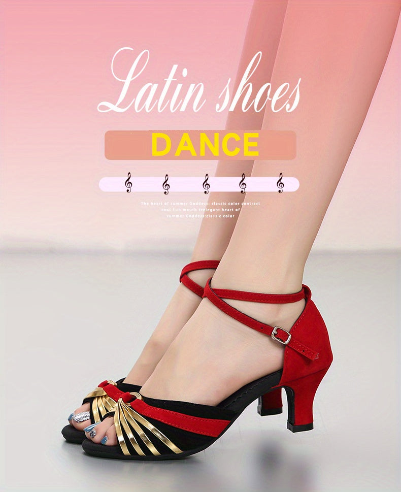 Sassona Latin Dance Sandals