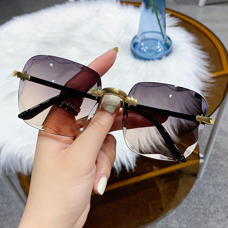 Eliana Frameless Edge-cut Glasses