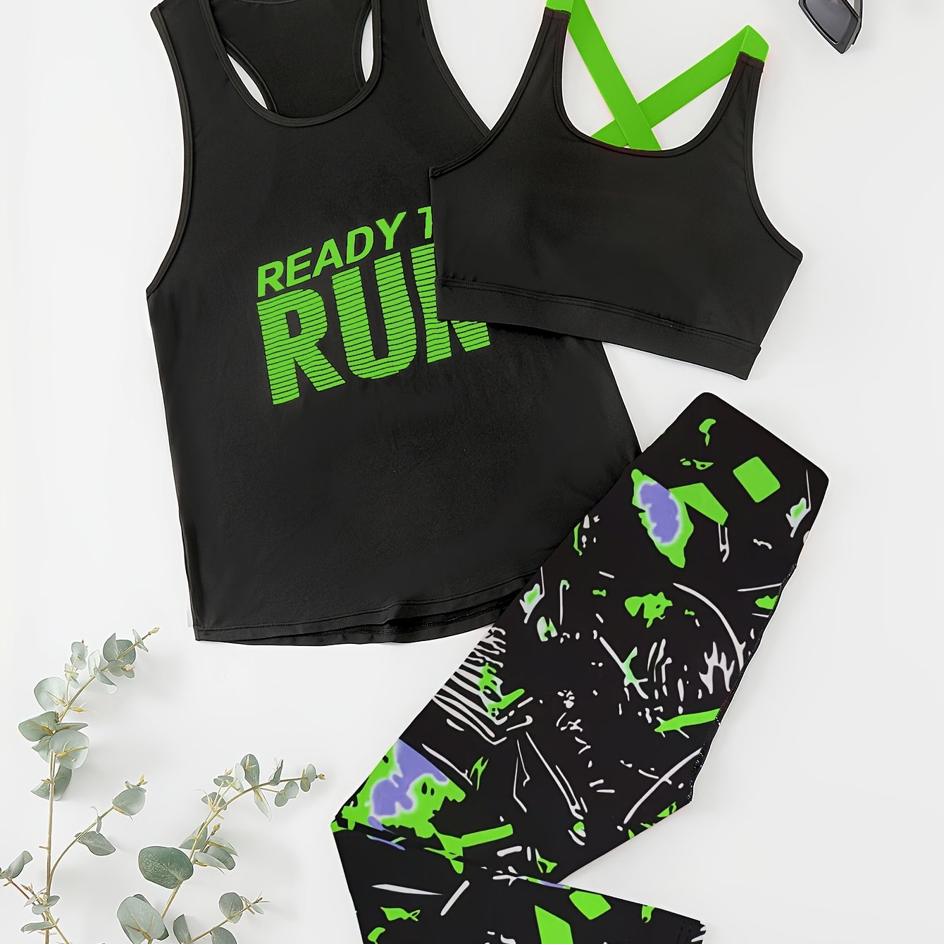 Damas Yoga Outfit Set