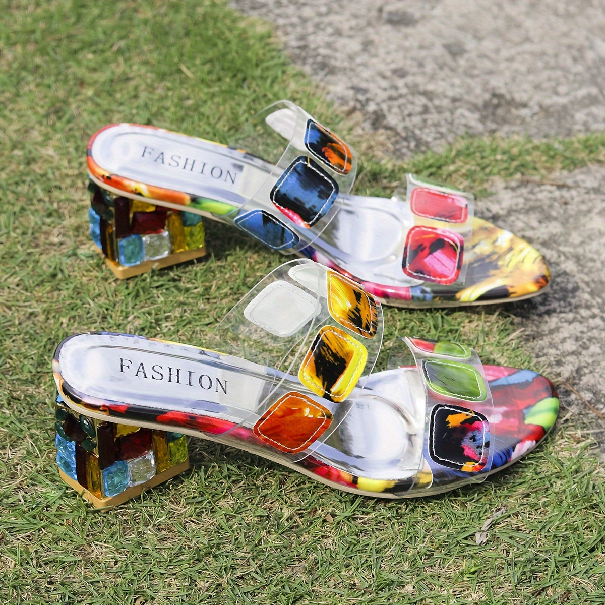 Lili3 Rhinestone Sandals