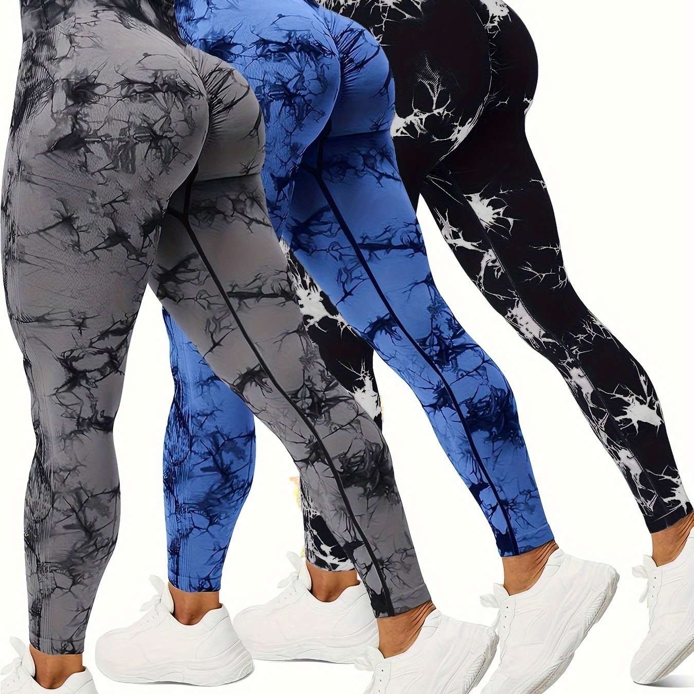 3-Pack Plus Size Sharmin Yoga Pants