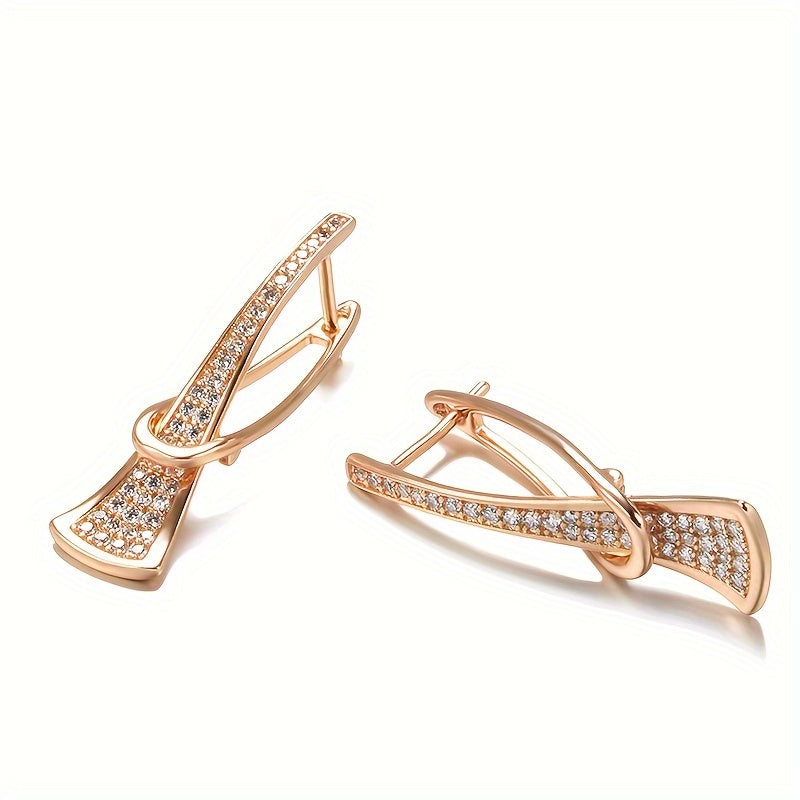 Faten Zirconia Dangle Earrings