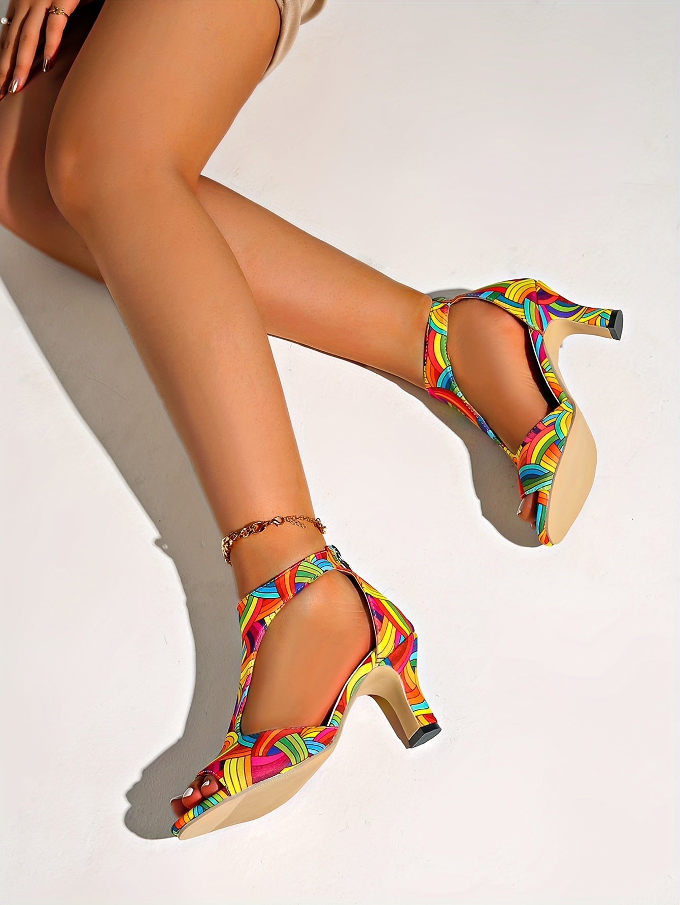 Lilli7 Peep-Toe Sandals