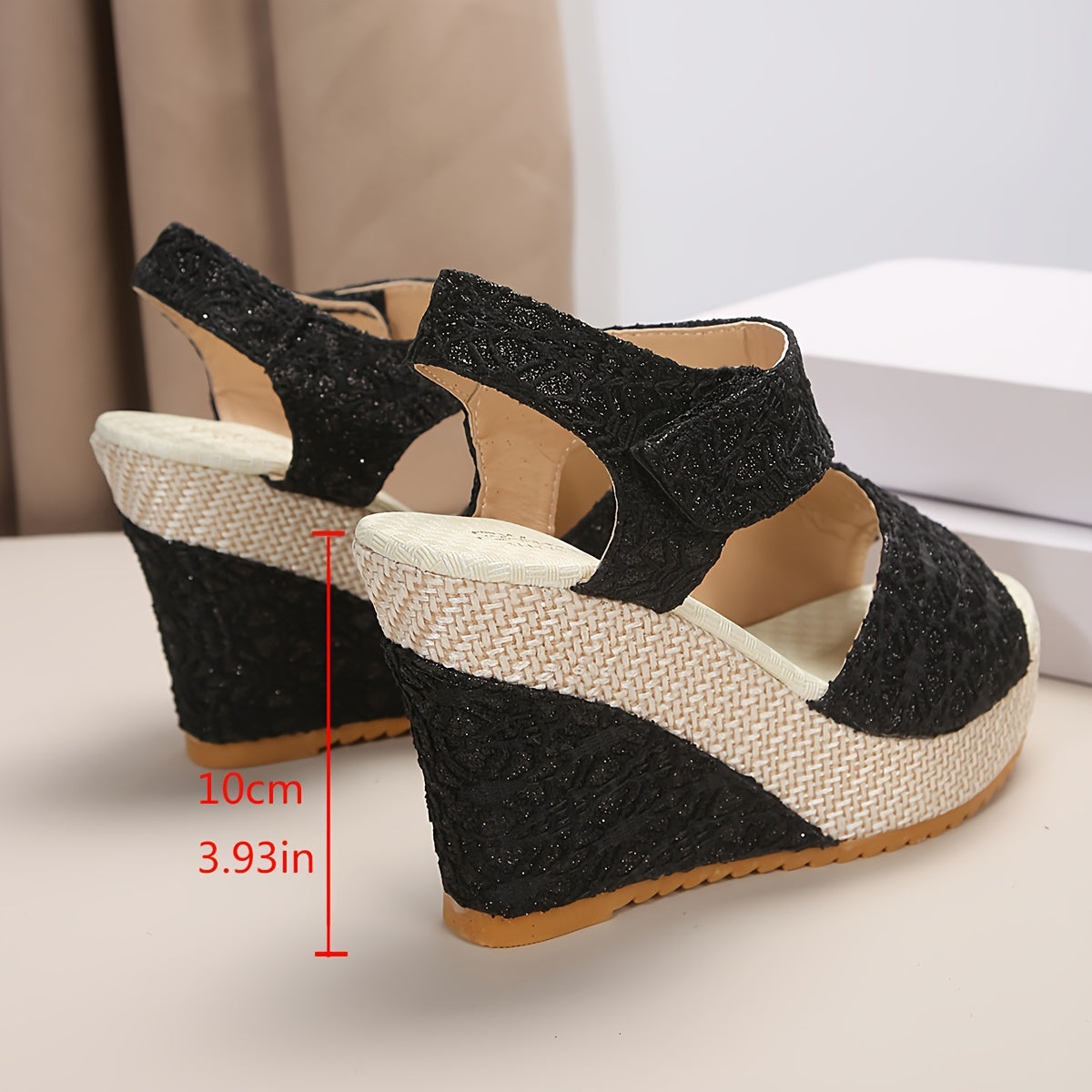 Nova Platform Wedge Sandals