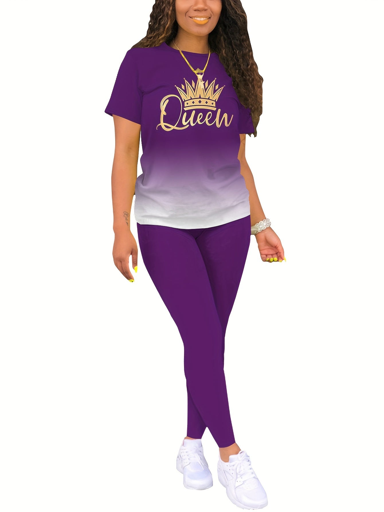 Queen Crown, Gradient Activewear
