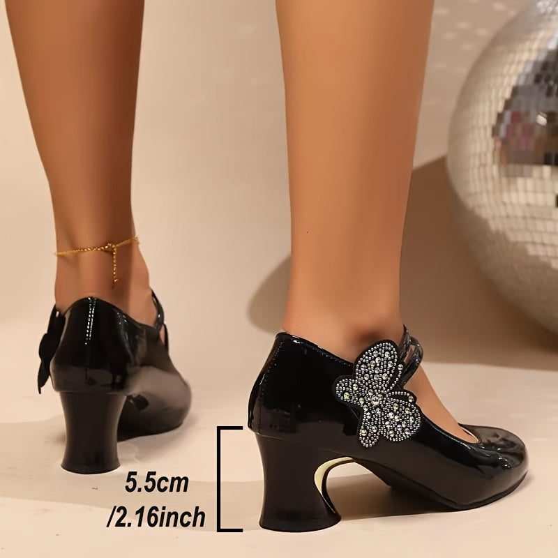 Kamelia2 Chunky Heel Shoes