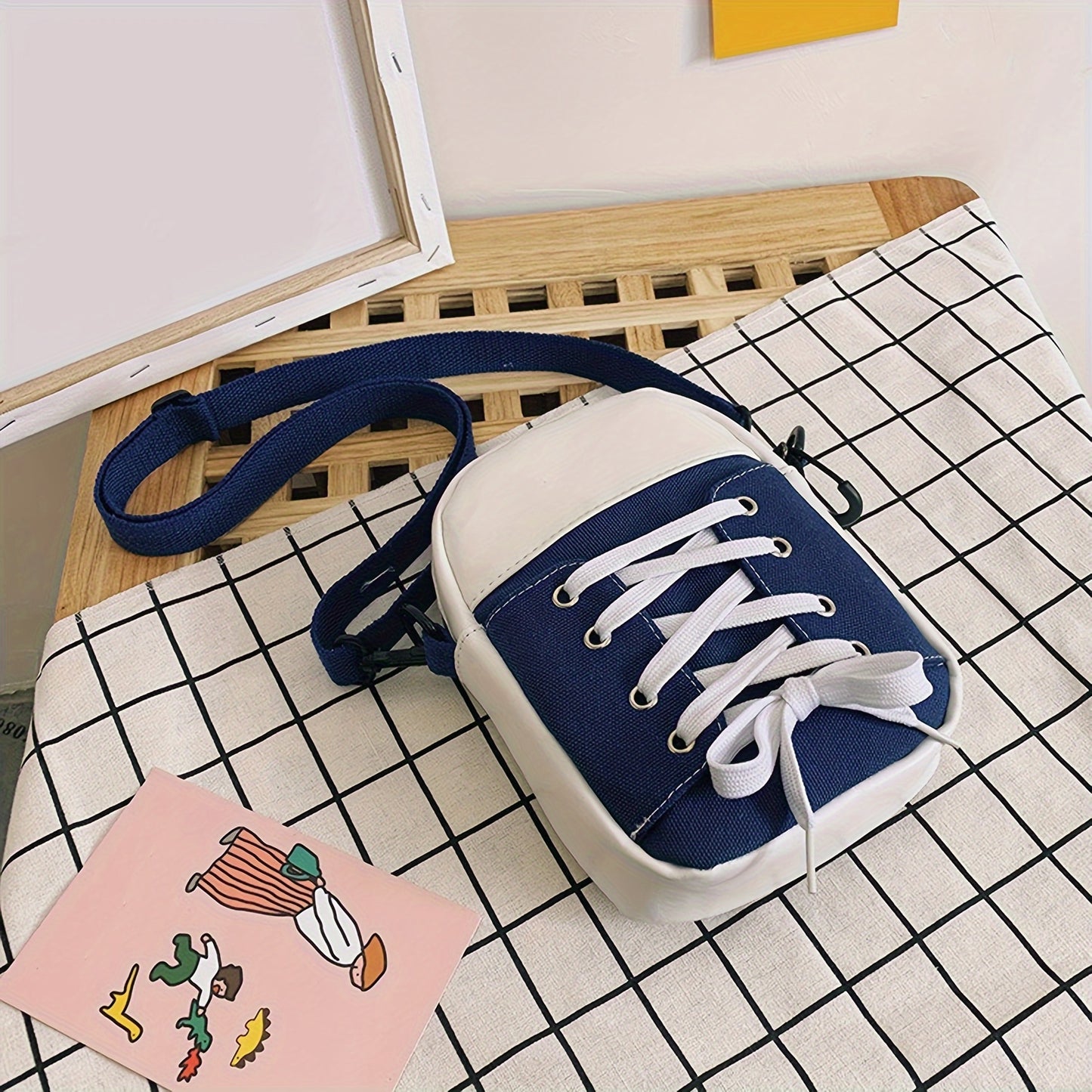 Canvas Crossbody Bag