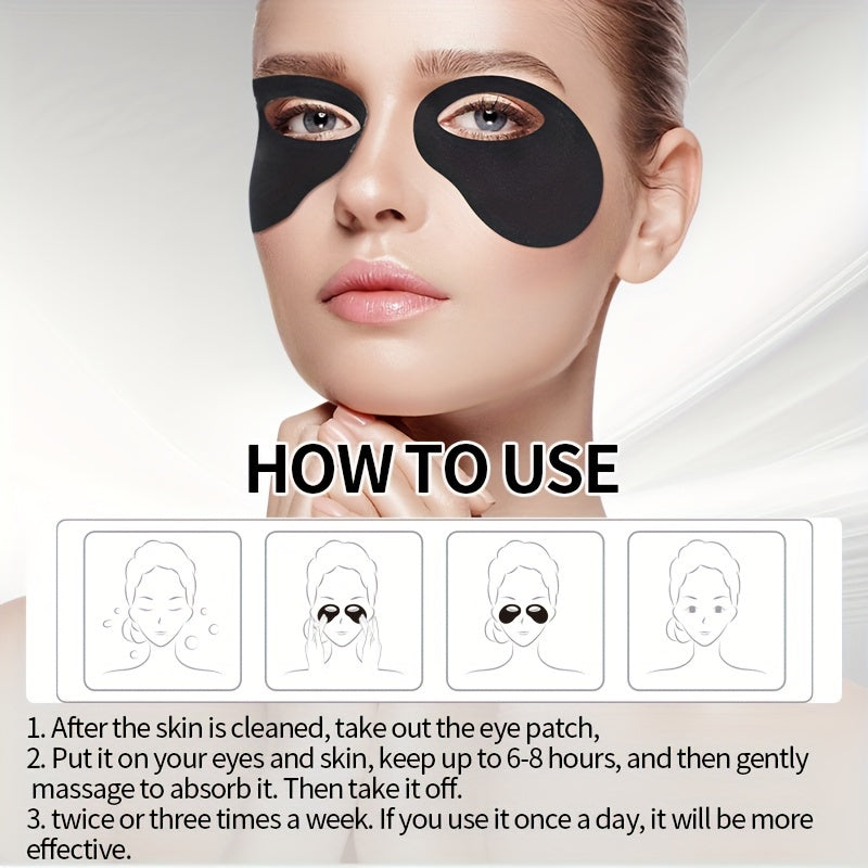 ILISYA Resveratrol & Nicotinamide Black Mud Eye Patches