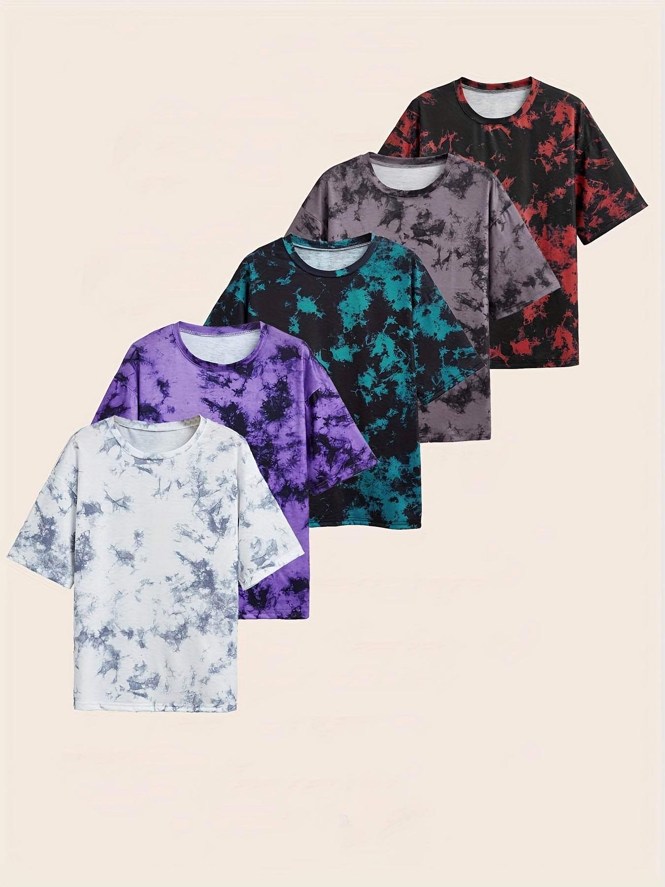 Sotiria Casual Short Sleeve Five-piece Set