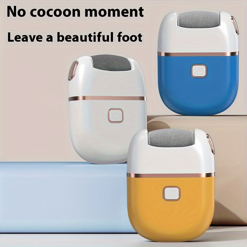 Foot Scraper, with Three Replacement Grinding Heads
