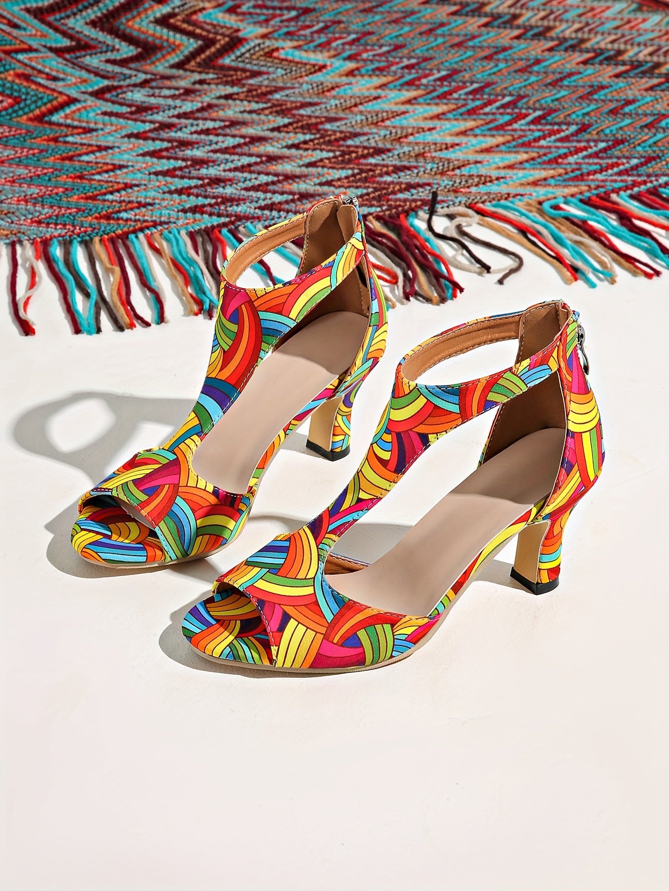 Lilli7 Peep-Toe Sandals