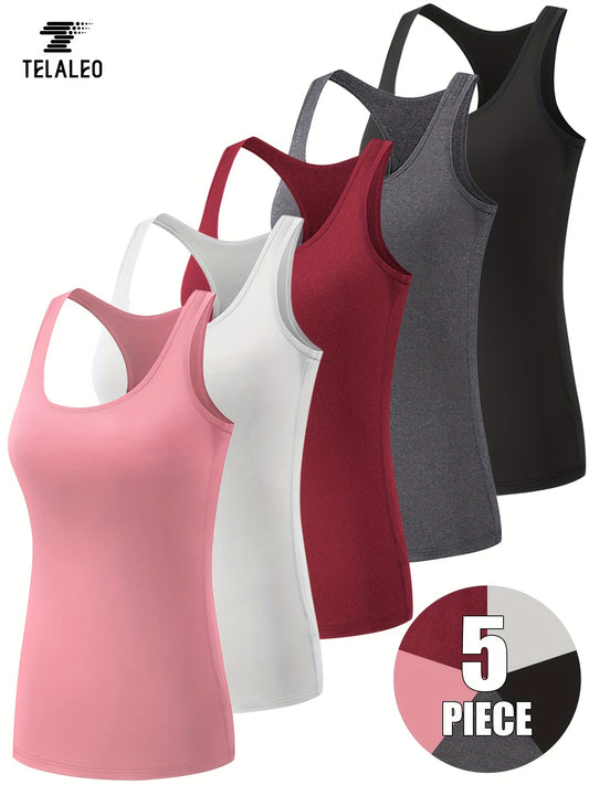 5 Pack Chichy3 Tank Tops