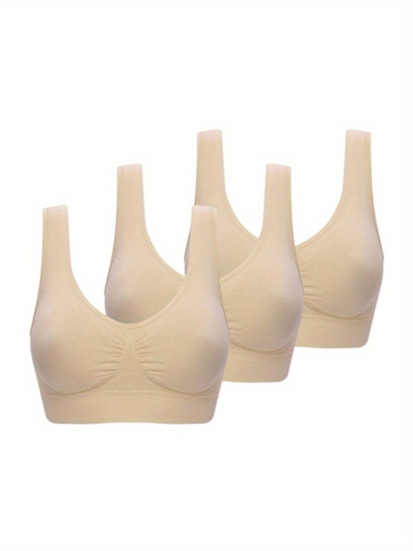Lewiziana  3-Pack Sports Bras