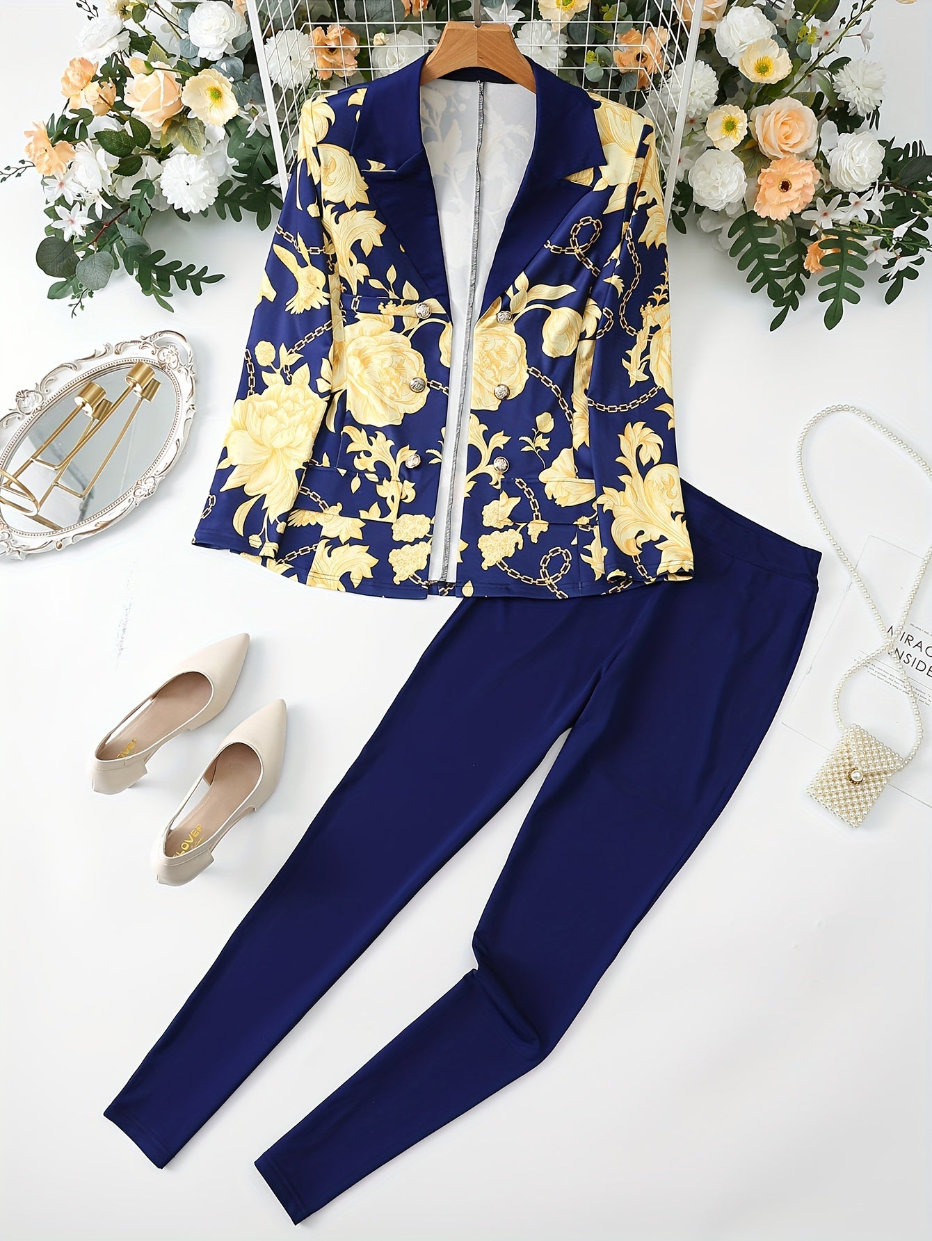Agathi Blazer Set