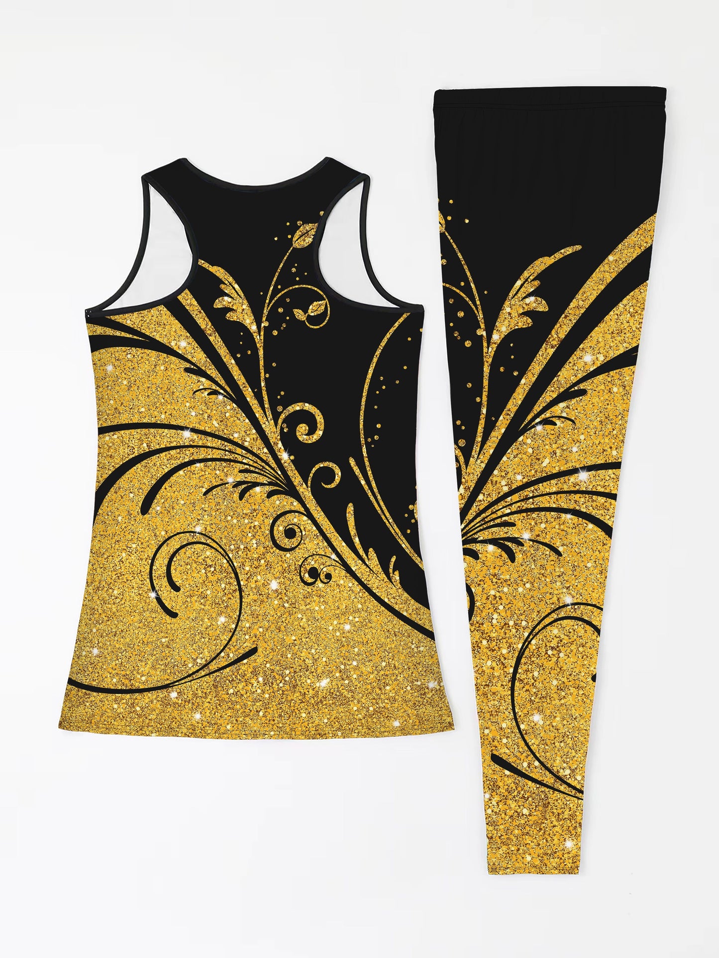 Rhodi7 Floral Print Fitness Set