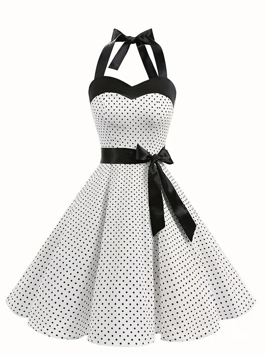 Myra Polka Dot Dress