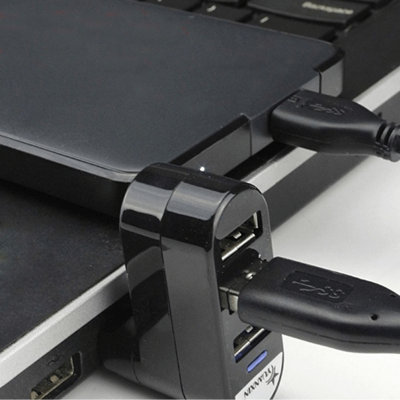 Triple USB Hub Splitter