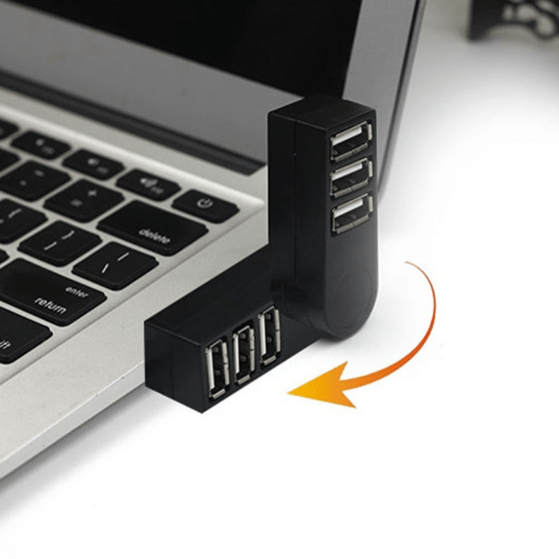 Triple USB Hub Splitter