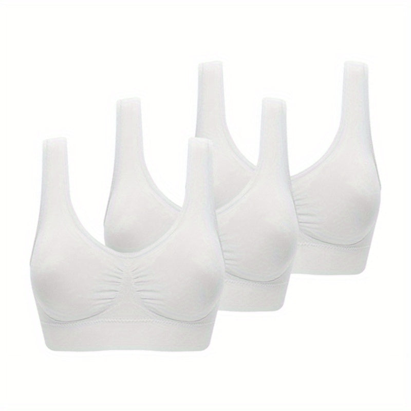 Lewiziana  3-Pack Sports Bras