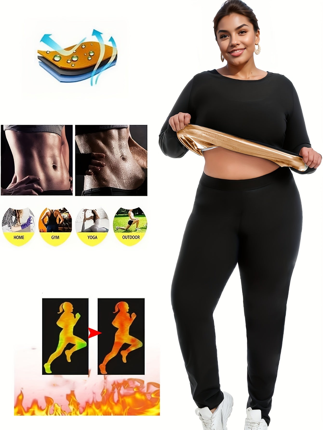 Roxani Sauna Yoga Set