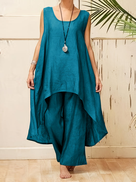 Danae Elegant Polyester Ensemble