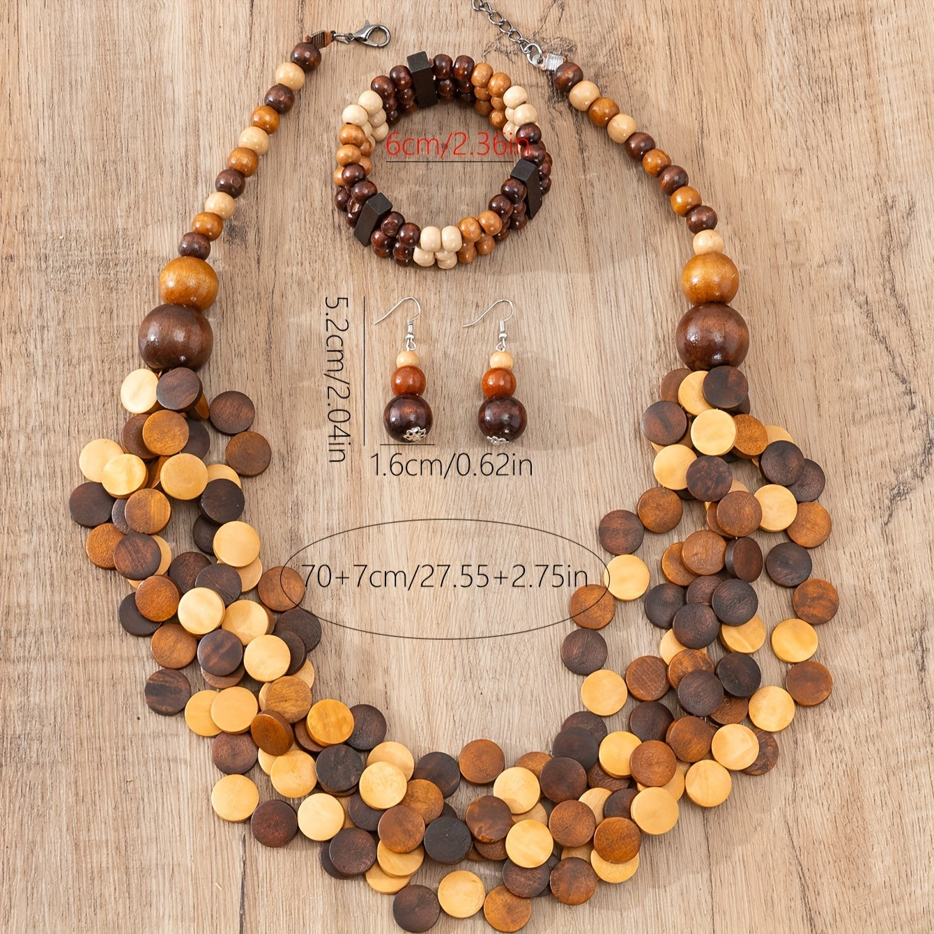 Najat Boho Style Jewelry Set