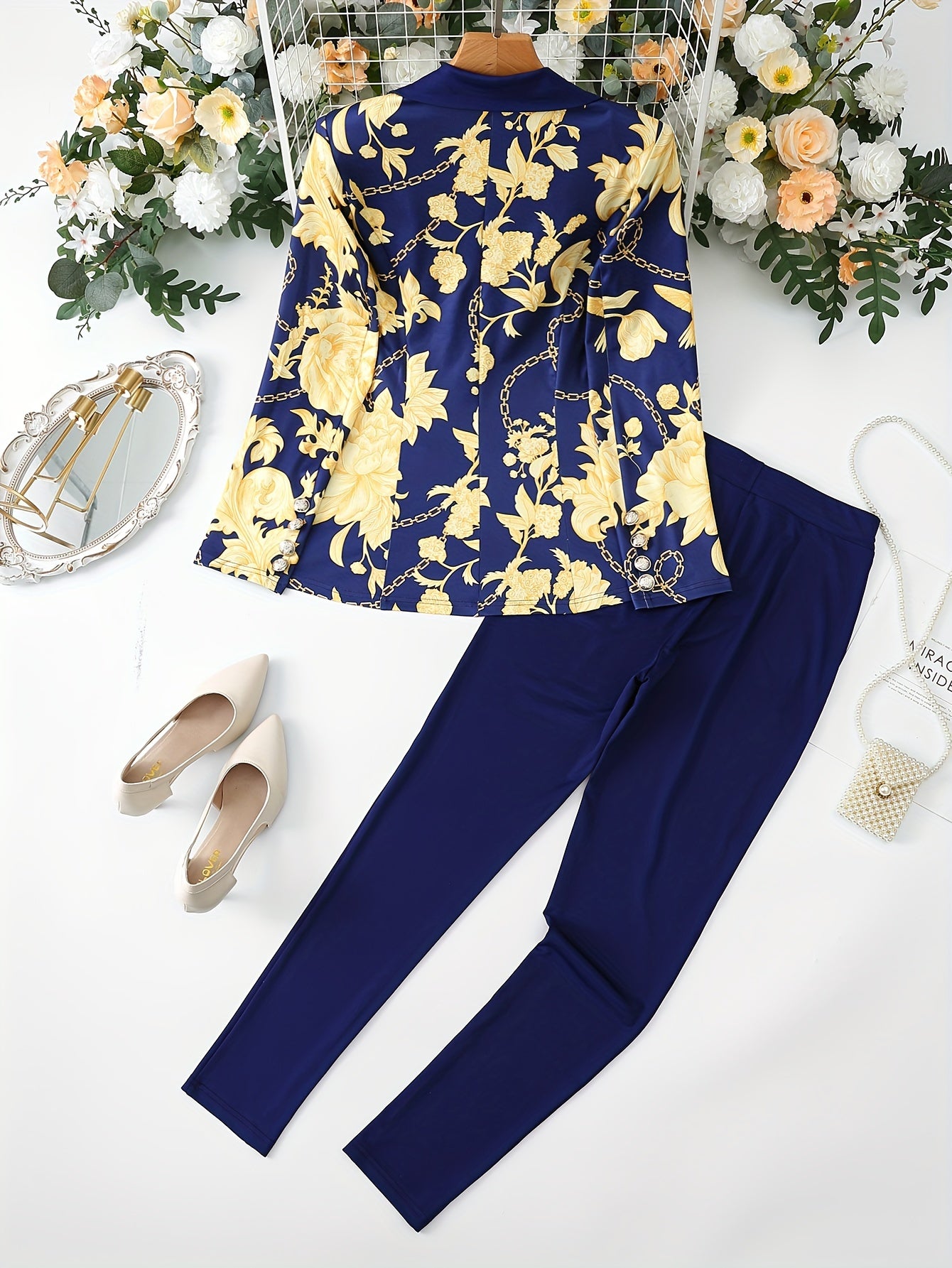 Agathi Blazer Set