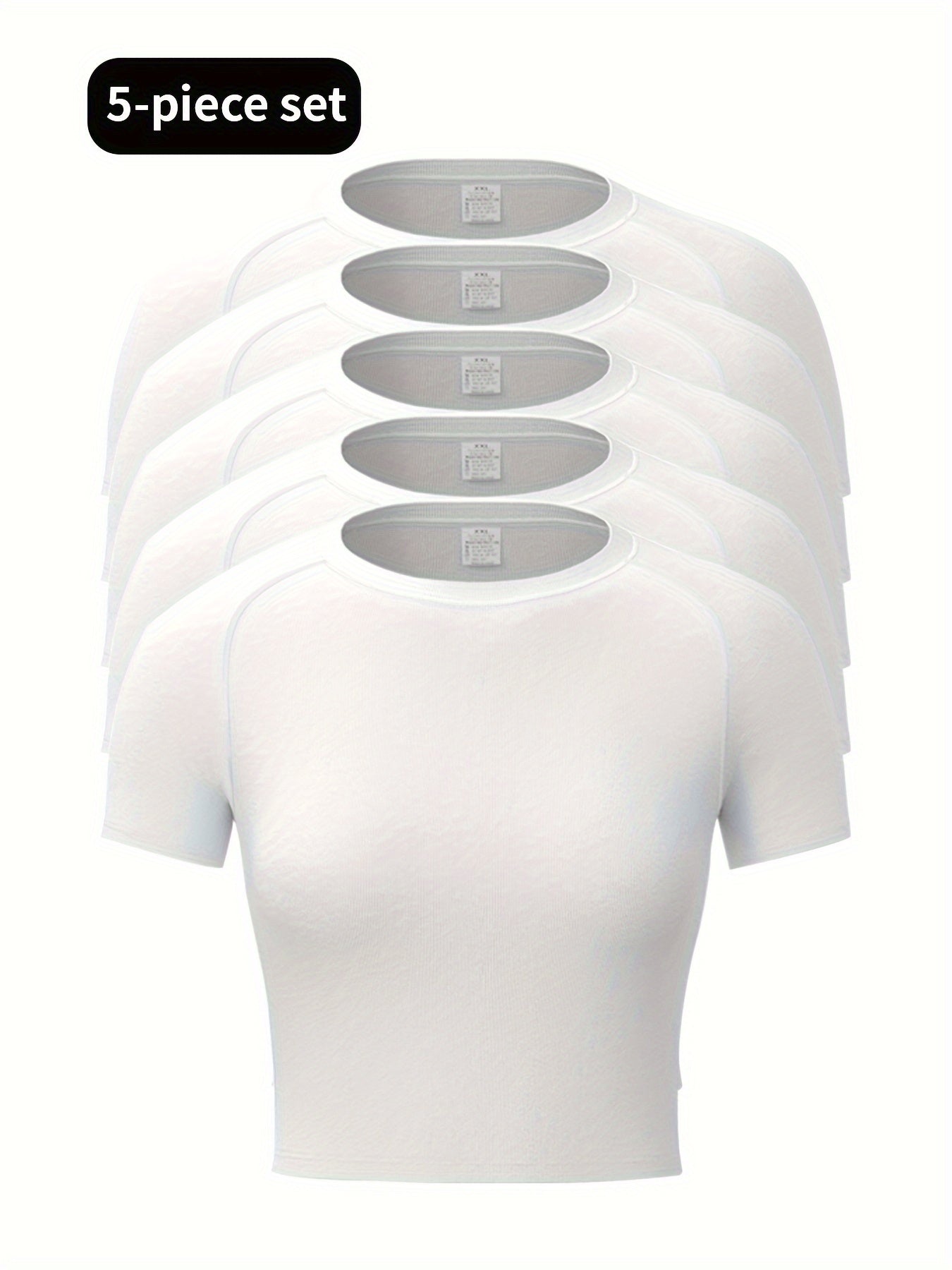 5pcs Chichy4 Crop Top