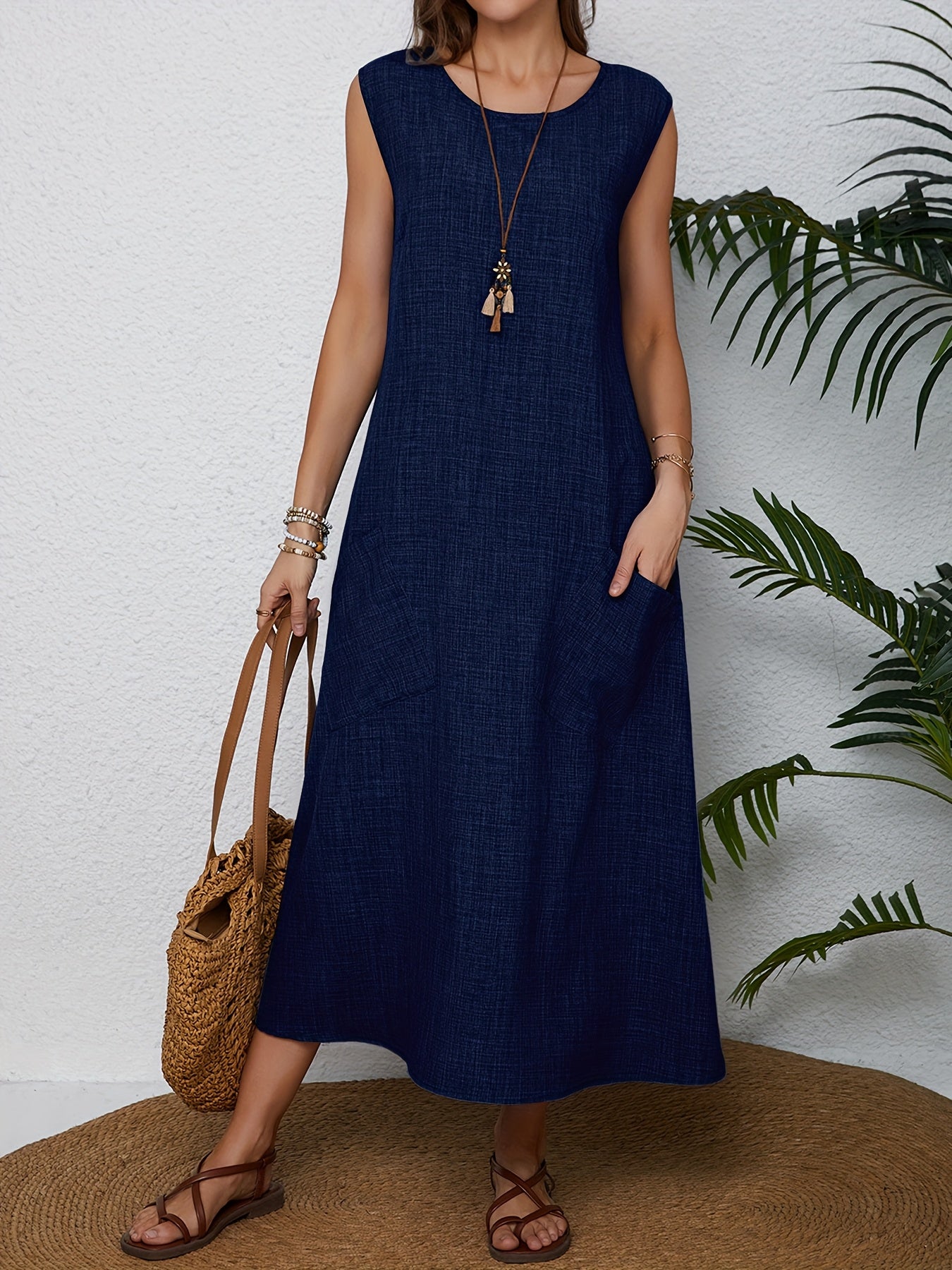 Aliki Sleeveless  Dress