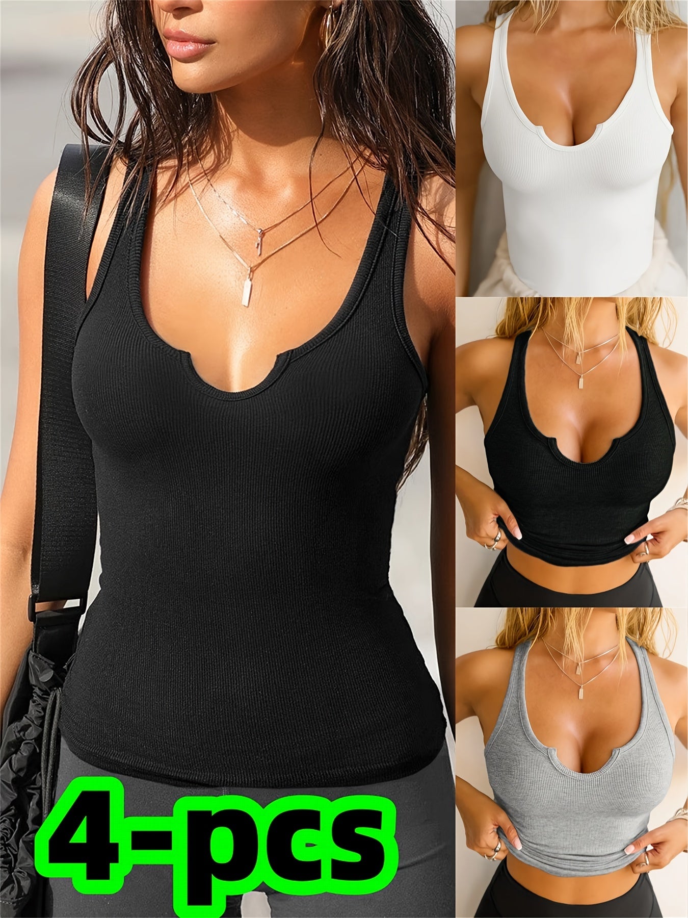 4pcs Thekla2 Tank Tops