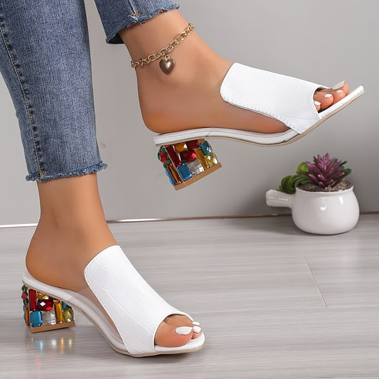 Olfat12 Chunky Heel Sandals