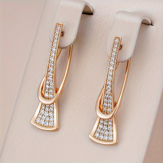 Faten Zirconia Dangle Earrings