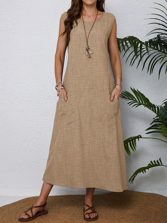 Aliki Sleeveless  Dress