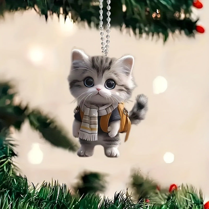 Cat Pendant Hanging Ornament