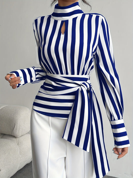 Georgia High Neck Blouse