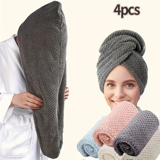 Microfiber Bathroom Hair Dryer Cap