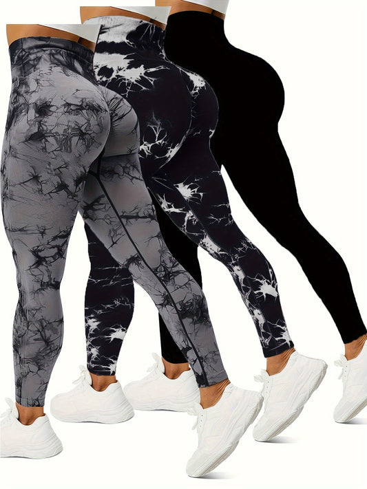 3-Pack Plus Size Sharmin Yoga Pants