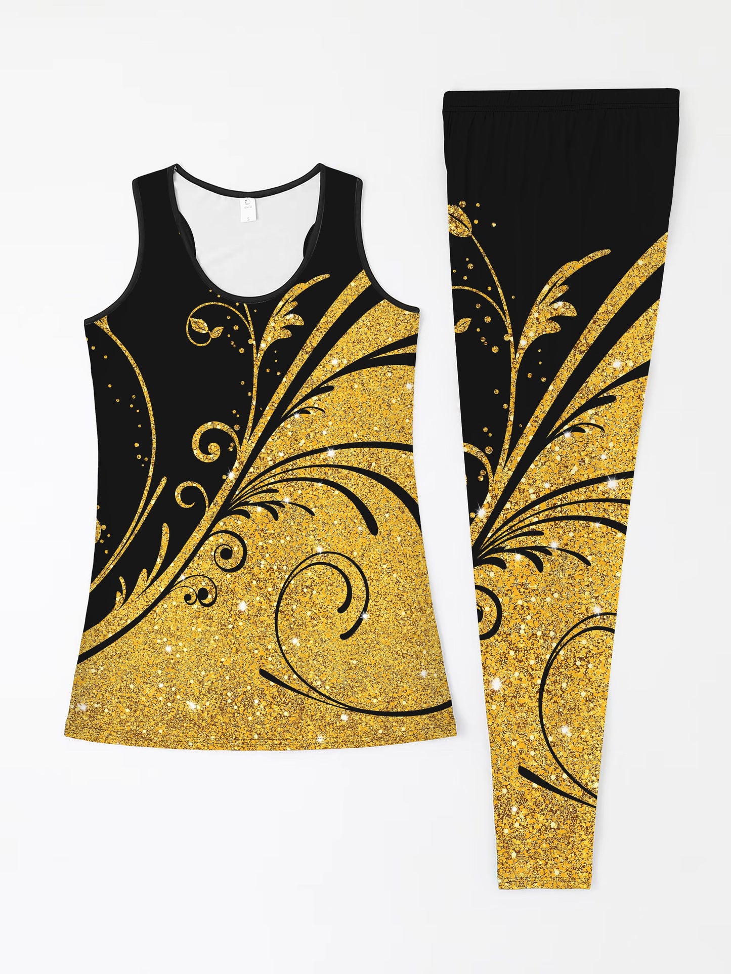 Rhodi7 Floral Print Fitness Set