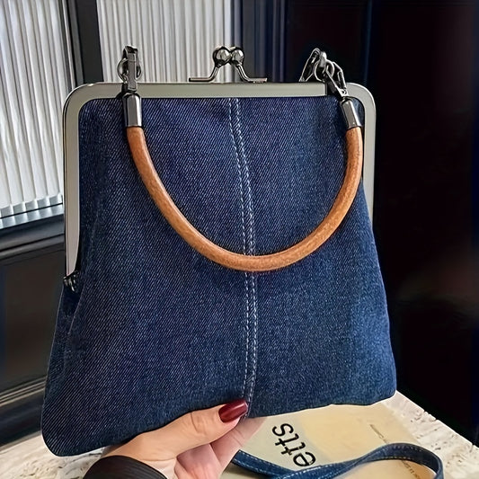 Kehlani Denim Crossbody Bag