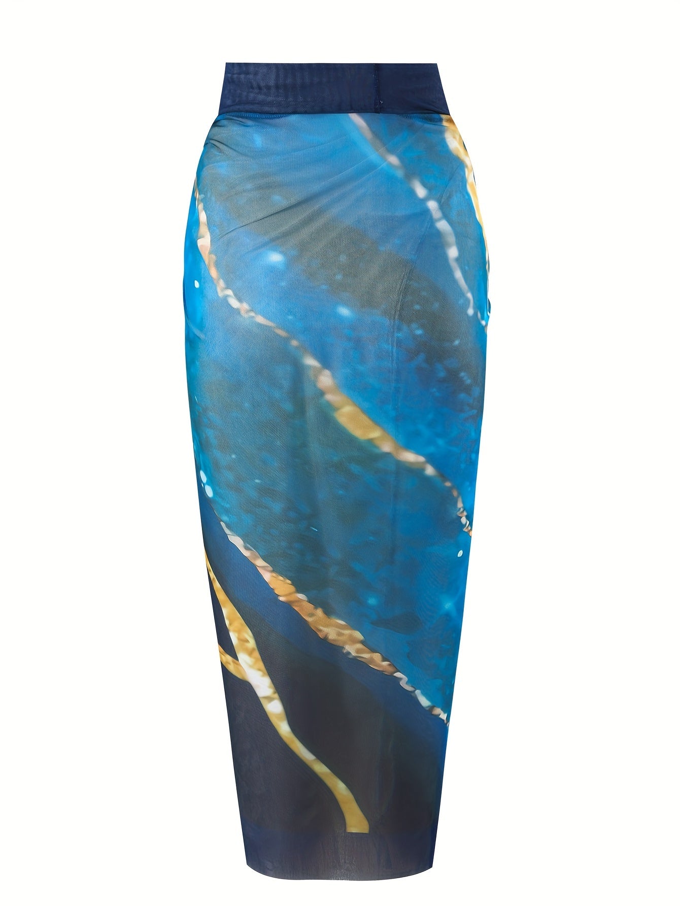 Henriette Marble Print  2 Piece Swimsuits