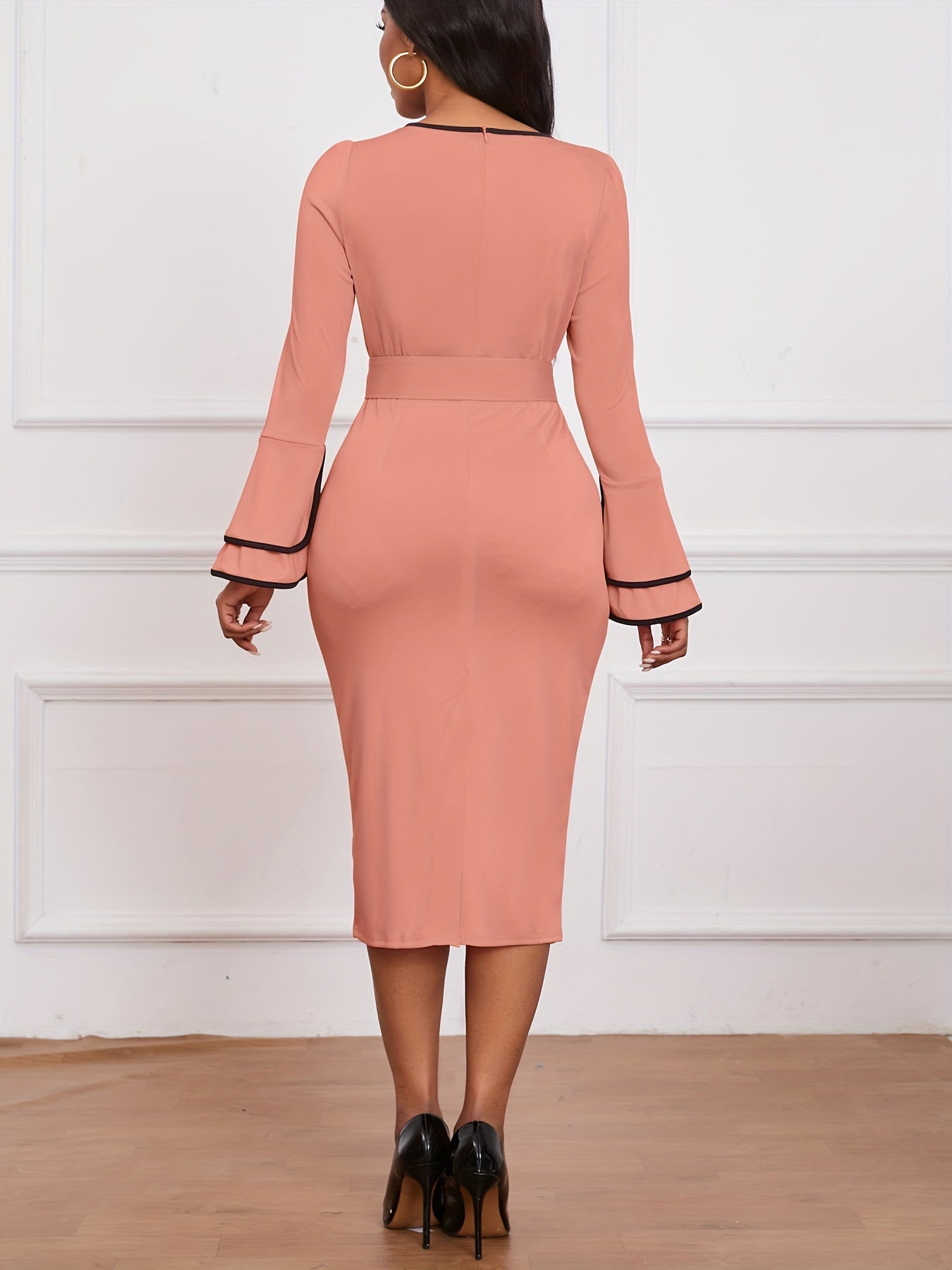 Popi Stylish Belt Dress