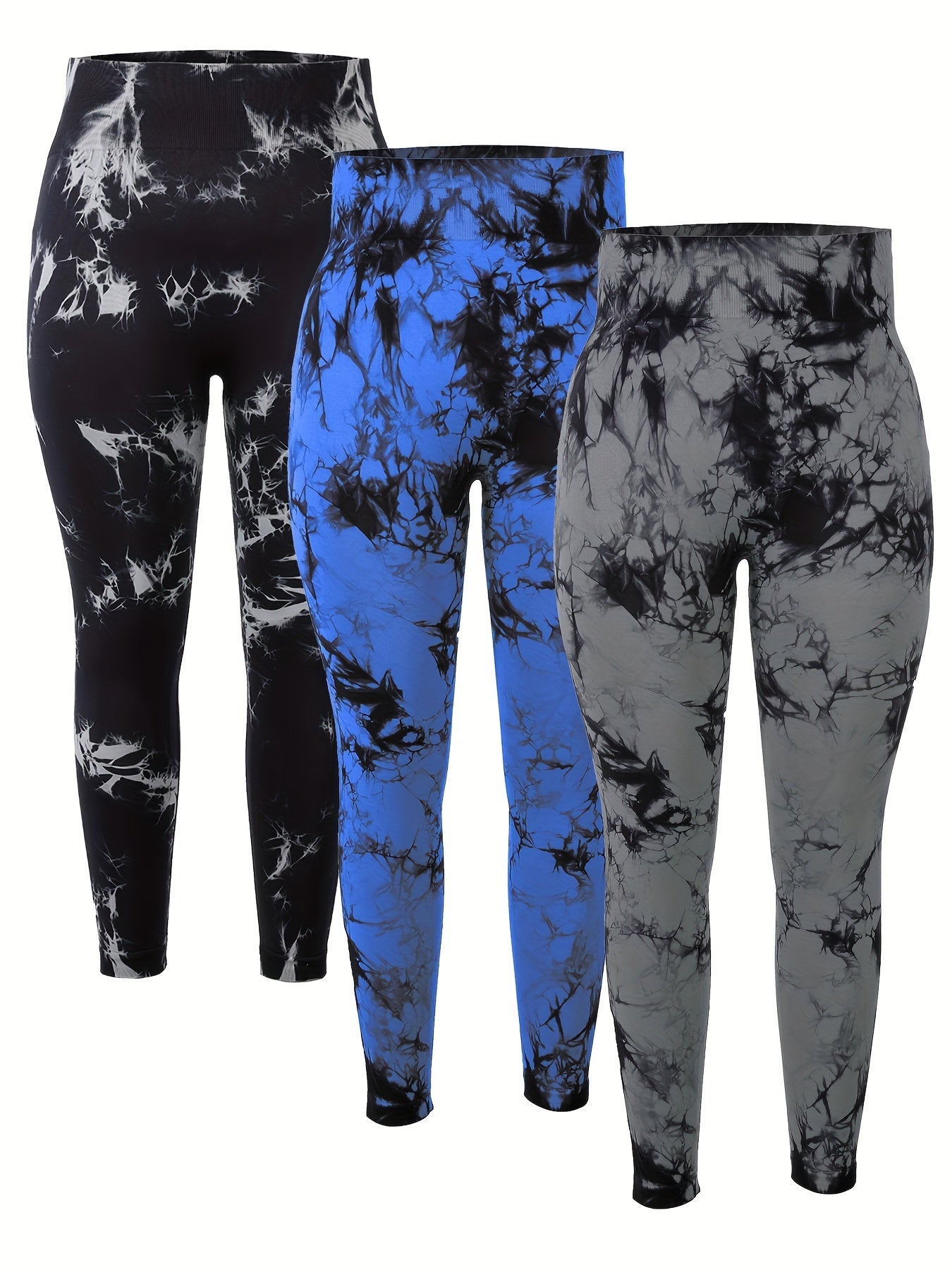 3-Pack Plus Size Sharmin Yoga Pants