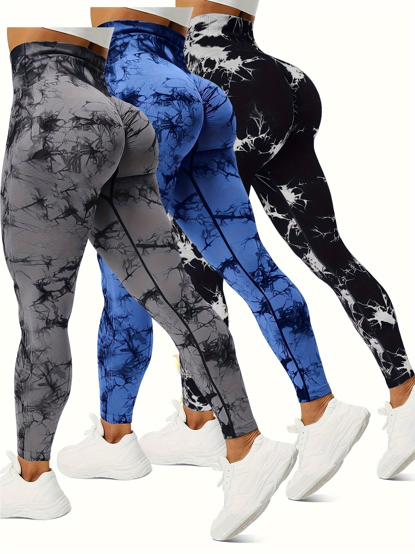 3-Pack Plus Size Sharmin Yoga Pants